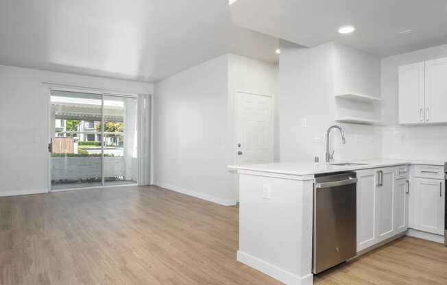 Living Room with Hard Surface Flooring