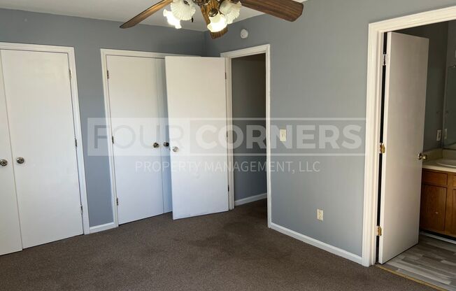 Spacious 2 Bedroom 2.5 Bath Townhome