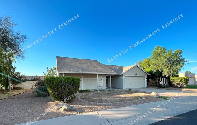 3 BEDROOM 2 BATH IN HEART OF CHANDLER WITH LARGE BACKYARD