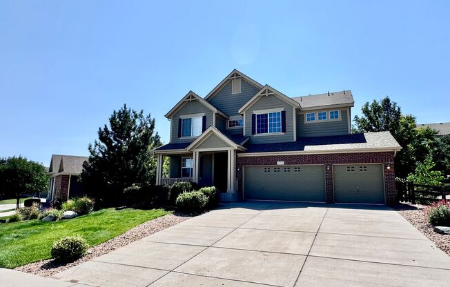 Spacious Chatfield Farms West 4-Bedroom Home Plus First Floor Office! Breathtaking Neighborhood!  Minutes to Chatfield and Platte Canyon Reservoirs!  EZ access to C470.