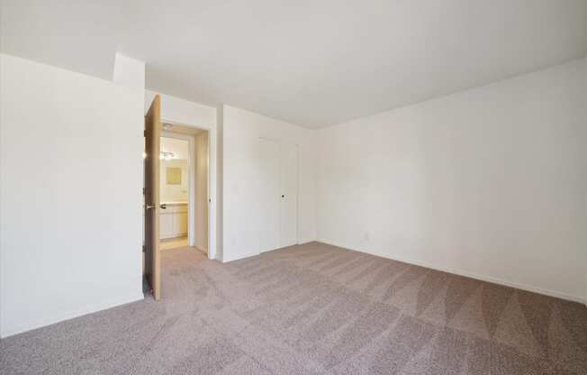 Bedroom with Plush Carpeting