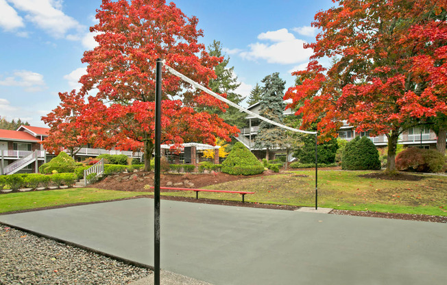 Colonial Square Badminton Court Apartments in Bellevue, WA