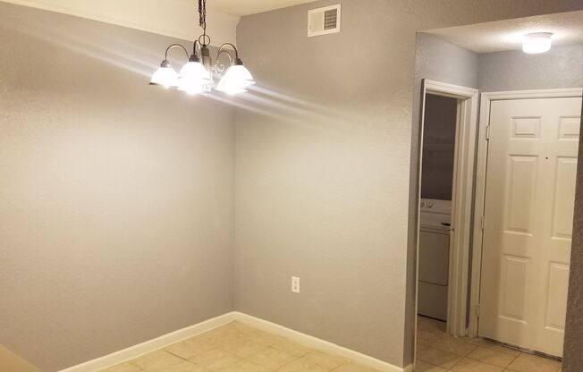 Serene, recently renovated, 2 bedroom, 2 bath, first floor condo for rent in New Tampa.