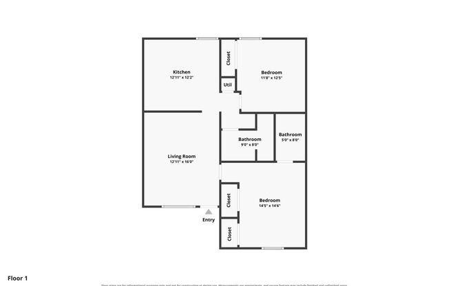 2 beds, 2 baths, 920 sqft, $2,495, Unit 48