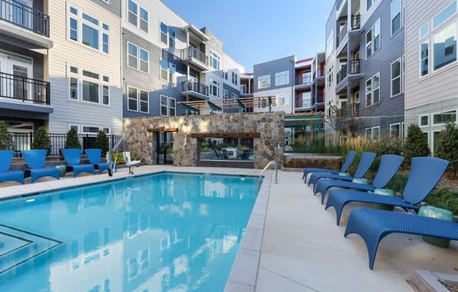 Swimming Pool With Relaxing Sundecks at Cameron Square, Alexandria, 22304