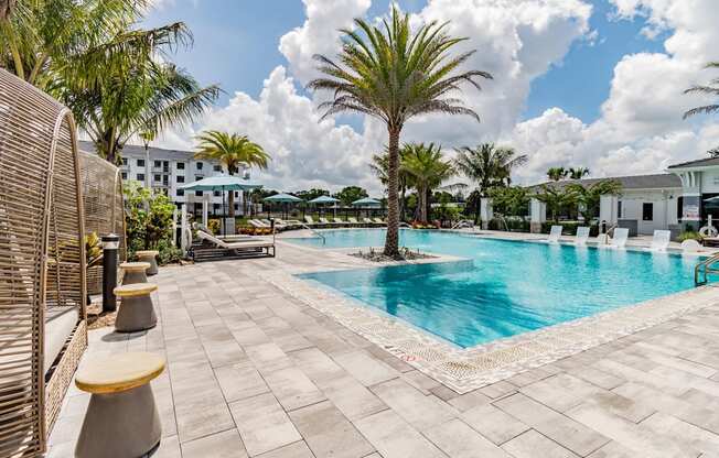 Poolside Cabanas at Edge75, Naples, FL 34104