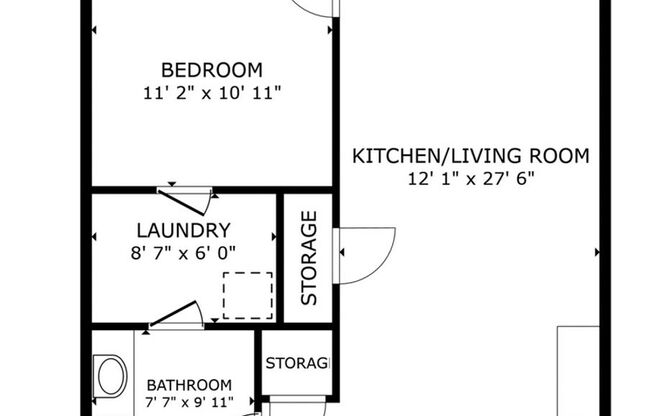 1 bed, 1 bath, 667 sqft, $1,199, Unit 424