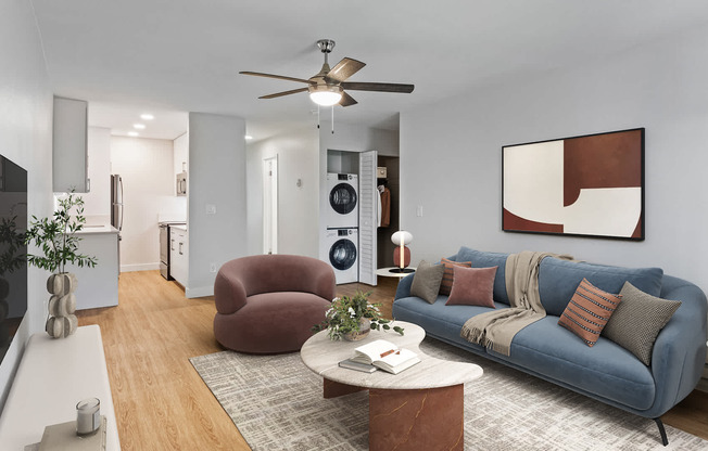 Living Room with Hard Surface Flooring