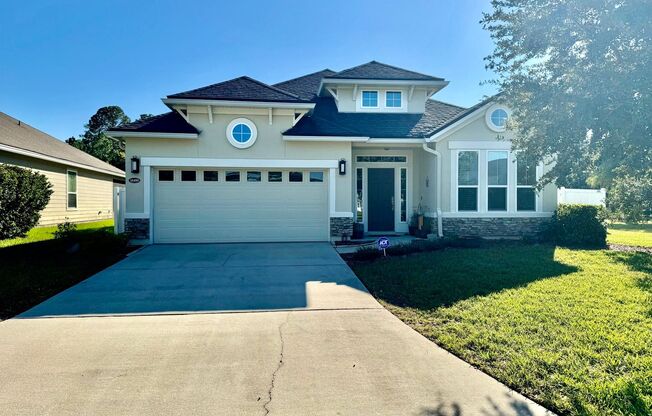 Beautiful 4-Bed, 3-Bath Home in Bartram Park Preserve with Water Views