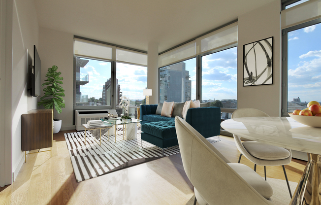 2 beds, 2 baths, $6,000, Unit 6K