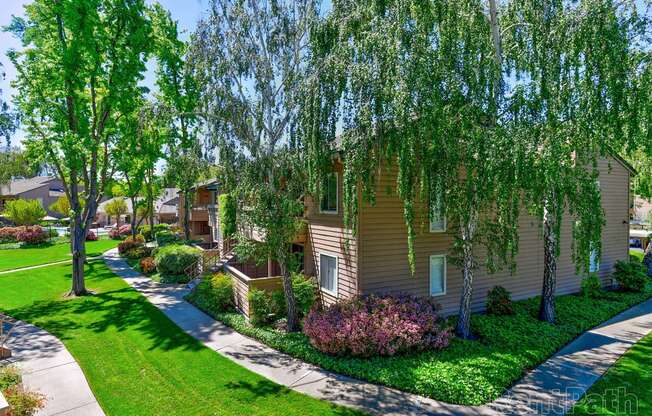 Lush Green Outdoors at The Seasons Apartments, California, 94583