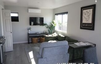 2 bedroom and 1 bath ADU