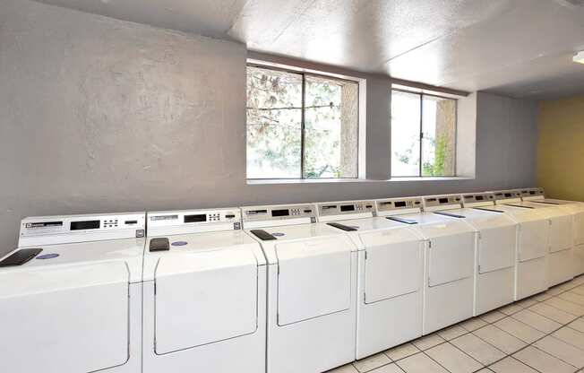 Laundry facilities onsite at Pavilions at Pantano Apartments in Tucson, AZ!