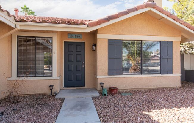 STUNNING Single Story home with a POOL in Henderson