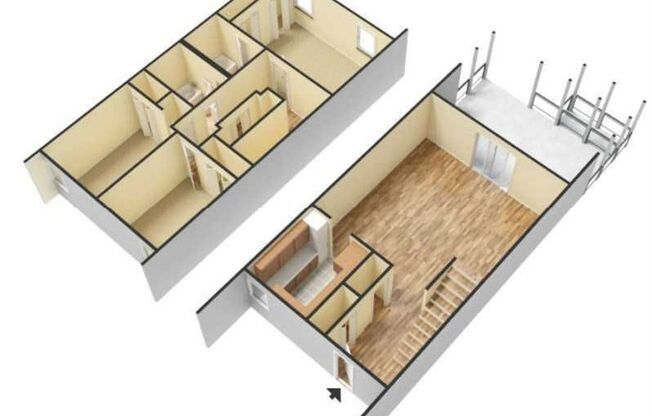 3 beds, 2 baths, 1,200 sqft, $1,100, Unit 8E