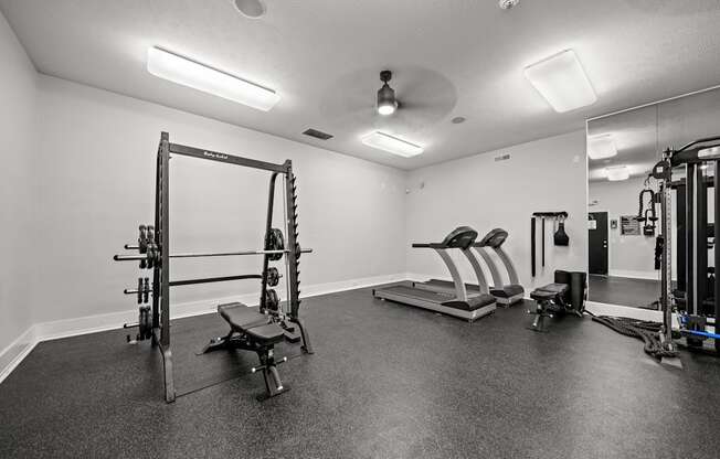 24 Hour Gym at Dover Hills Apartments in Kalamazoo