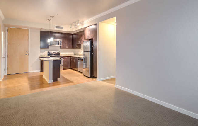 Carpeted Living Room