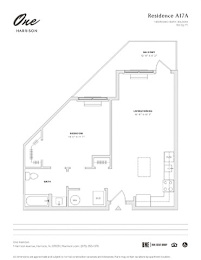1 bed, 1 bath, 763 sqft, $2,650