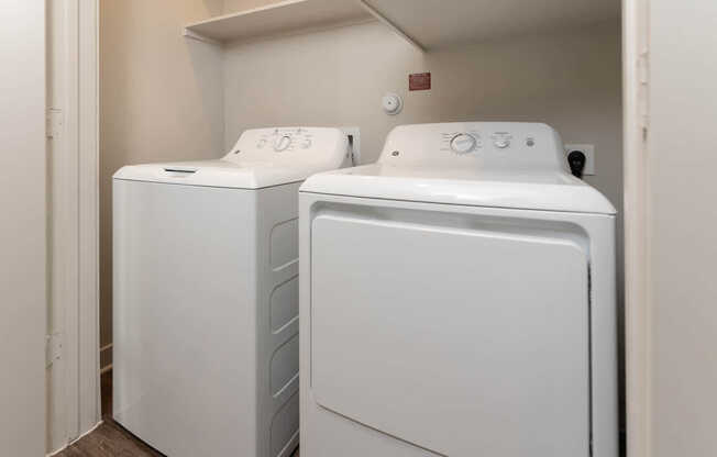 In-home Washer and Dryer