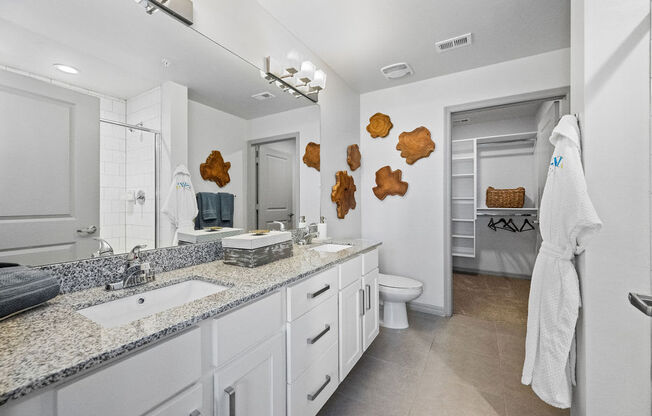 a bathroom with a sink and a toilet and a mirror