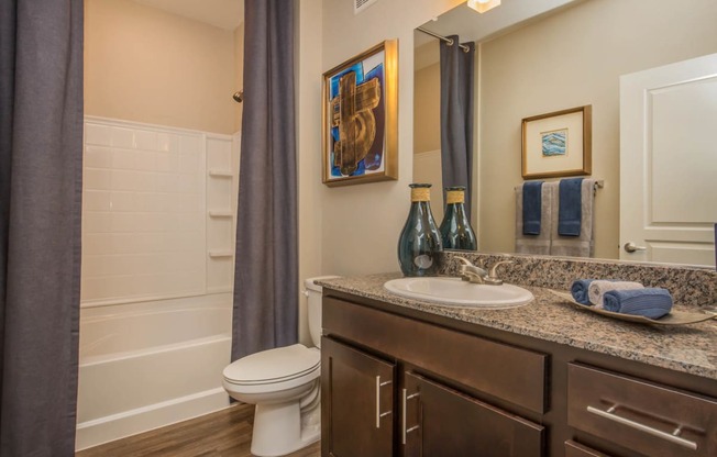 Modern Bathroom at The Passage Apartments by Picerne, Henderson, Nevada