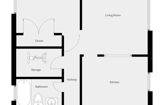 1 bed, 1 bath, 750 sqft, $1,725, Unit 282-05
