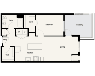 1 bed, 1 bath, 863 sqft, $2,151