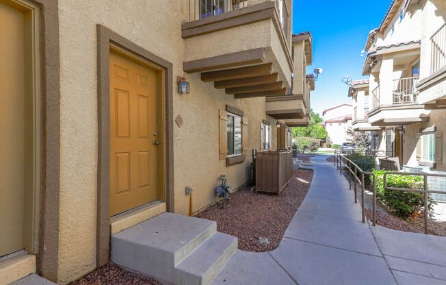 4 Bed and 4 Bath Townhome In Gated North Las Vegas Community