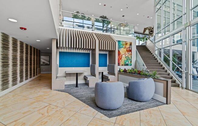 the lobby or reception area at embassy suites san rafael marin county