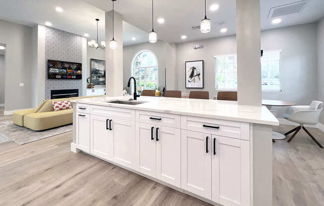 Westwood Reserve kitchen area at clubhouse
