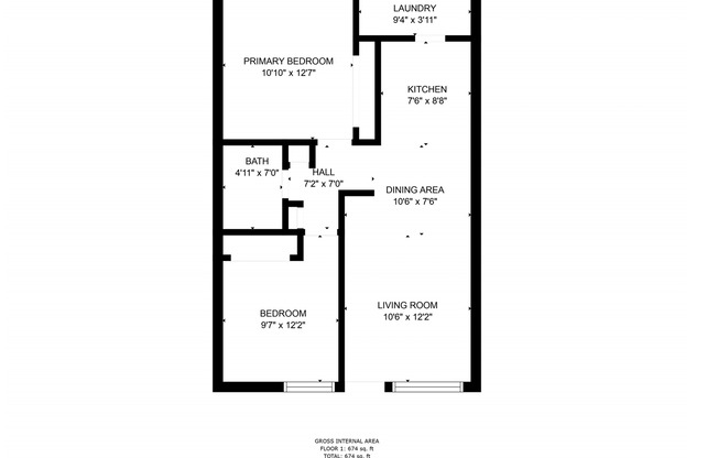 2 beds, 1 bath, 950 sqft, $1,199, Unit 215