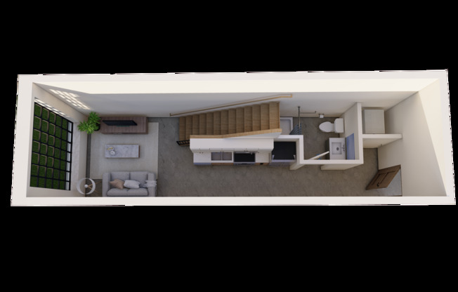 1 bed, 1 bath, 528 sqft, $1,395, Unit Apartment #110