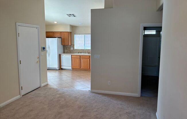 Single story Townhouse 2 bedrooms 2 bathrooms 2 car attached garage located in a gated subdivision