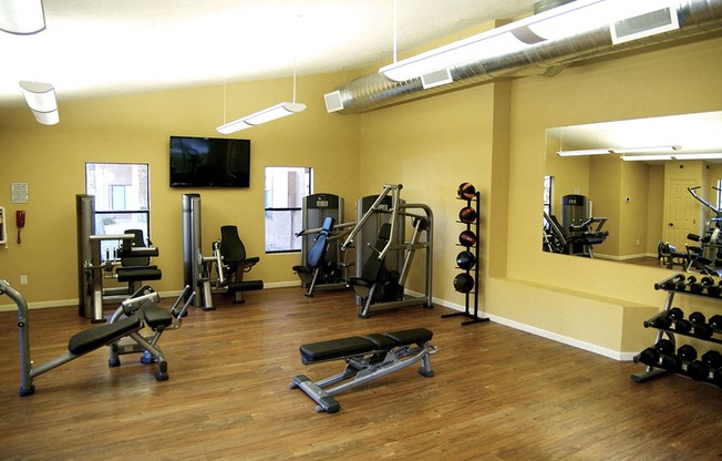 Fully Equipped Gym at Apartments Albuquerque 87111