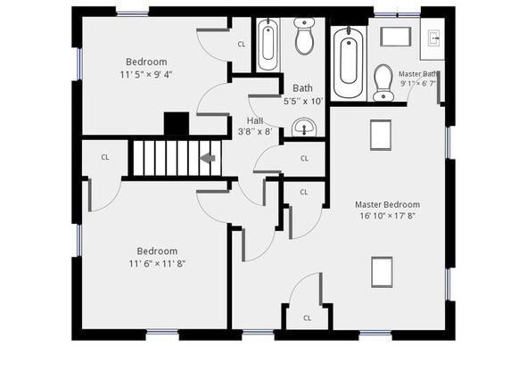 3 beds, 2.5 baths, 1,844 sqft, $4,295