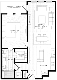 1 bed, 1 bath, 950 sqft, $2,793