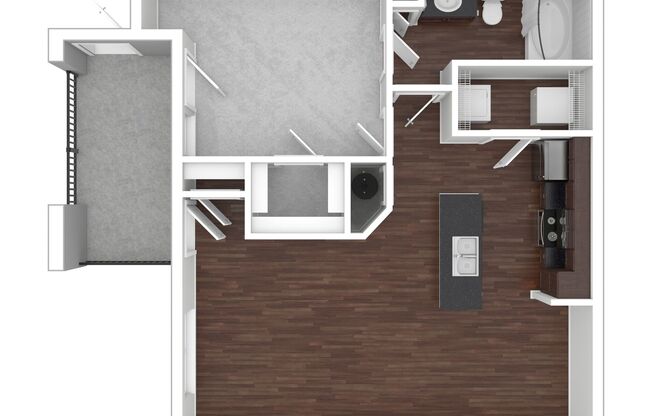 1 bed, 1 bath, 850 sqft, $1,425