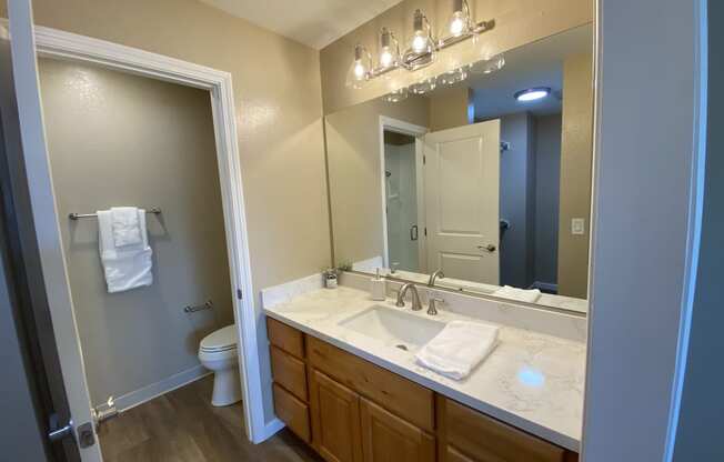 Bathroom at 100 Union Ave Apartments, California