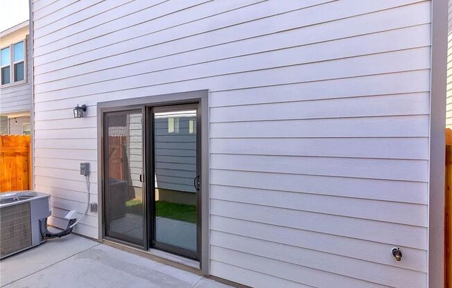 Open floor plan townhome