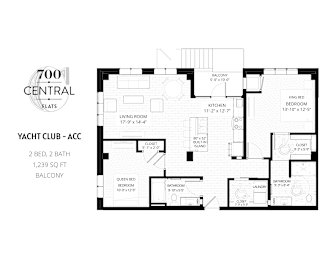 2 beds, 2 baths, 1,223 sqft, $2,595