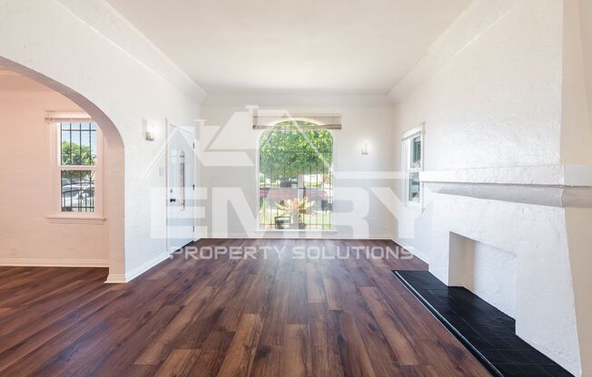 Remodeled 3 Bed 1 Bath Spanish-Style Gem for Rent