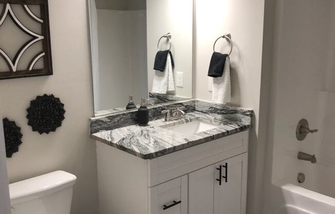 Luxurious Bathroom  at Highland Hills Apatrtments, Grovetown, Georgia