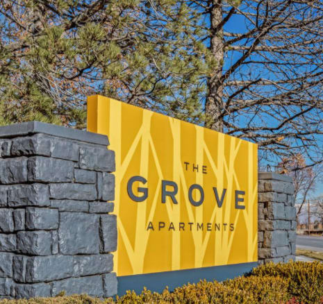 The Grove Monument Sign