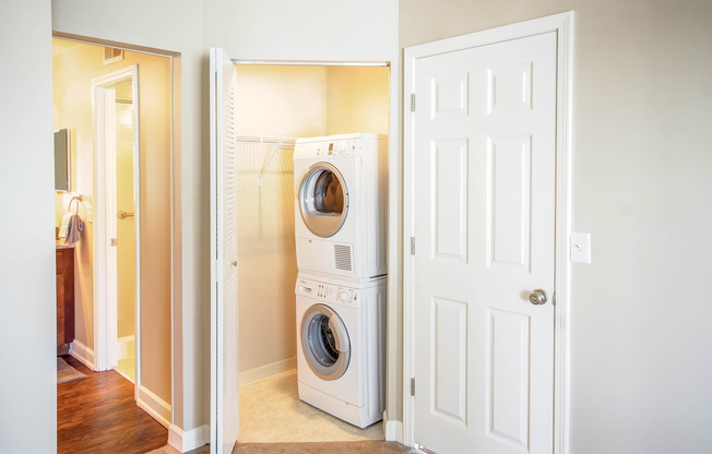 In-suite full sized Washer/Dryers available in select units