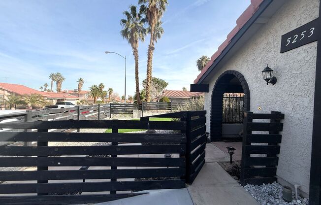 Fully Furnished 4 Bedroom Home! NO HOA! Park up to 6 vehicles! Pool and Spa! Close to Spring Mountain. Short Term Rental OK.