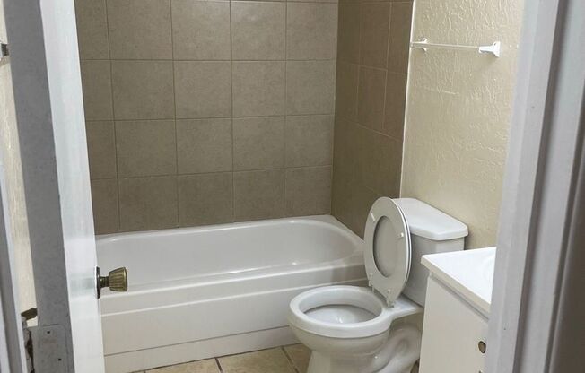 Two bedroom units with washer dryer hookups.
