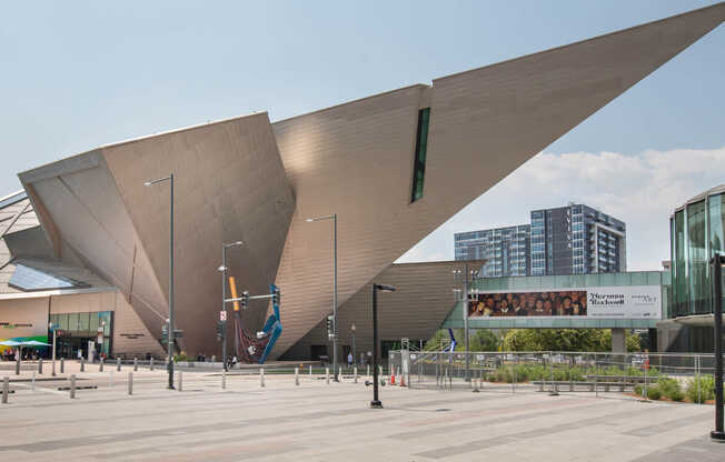 Check out the Denver Art Museum, located just 2 blocks away.