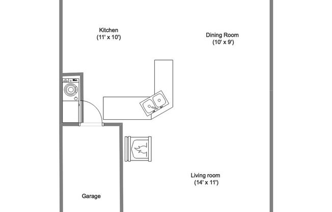 2 beds, 1 bath, $1,895, Unit # 5