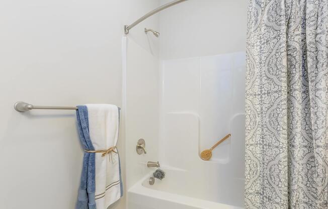 Spacious Bathrooms at Riverstone Apartments At Long Shoals in Arden, NC