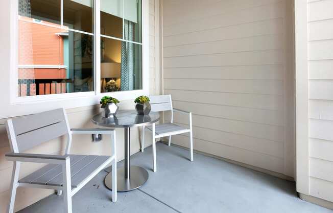 Private Apartment Balcony at Blu Harbor by Windsor, Redwood City, California